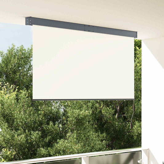 vidaXL Roller Blind Cream 180 x 250 cm Fabric and Aluminum