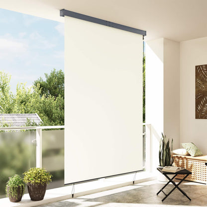 vidaXL Roller Blind Cream 180 x 250 cm Fabric and Aluminum