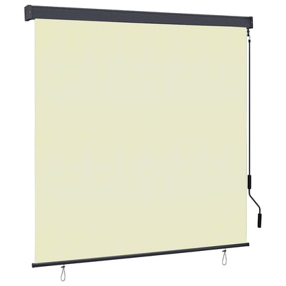 vidaXL Roller Blind Cream 180 x 250 cm Fabric and Aluminum
