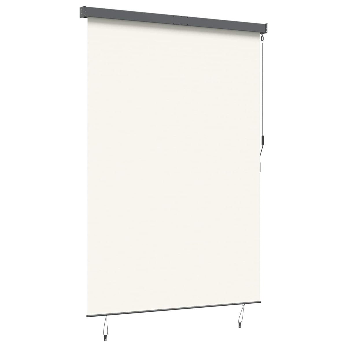 vidaXL Roller Blind Cream 180 x 250 cm Fabric and Aluminum