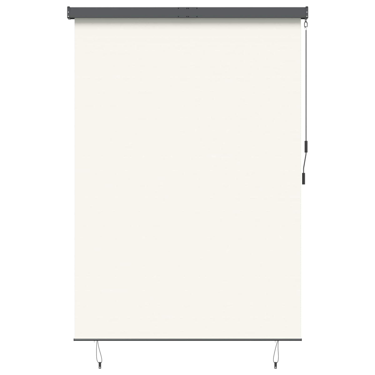 vidaXL Roller Blind Cream 180 x 250 cm Fabric and Aluminum