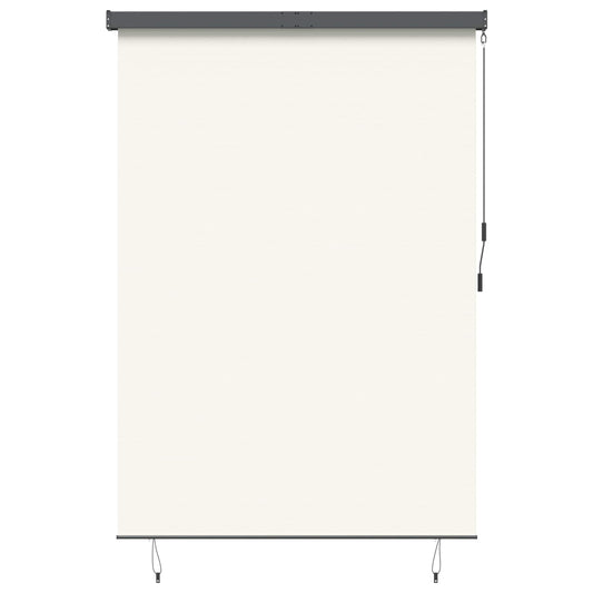 vidaXL Roller Blind Cream 180 x 250 cm Fabric and Aluminum