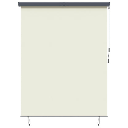 vidaXL Roller Blind Cream 200 x 250 cm Fabric and Aluminum
