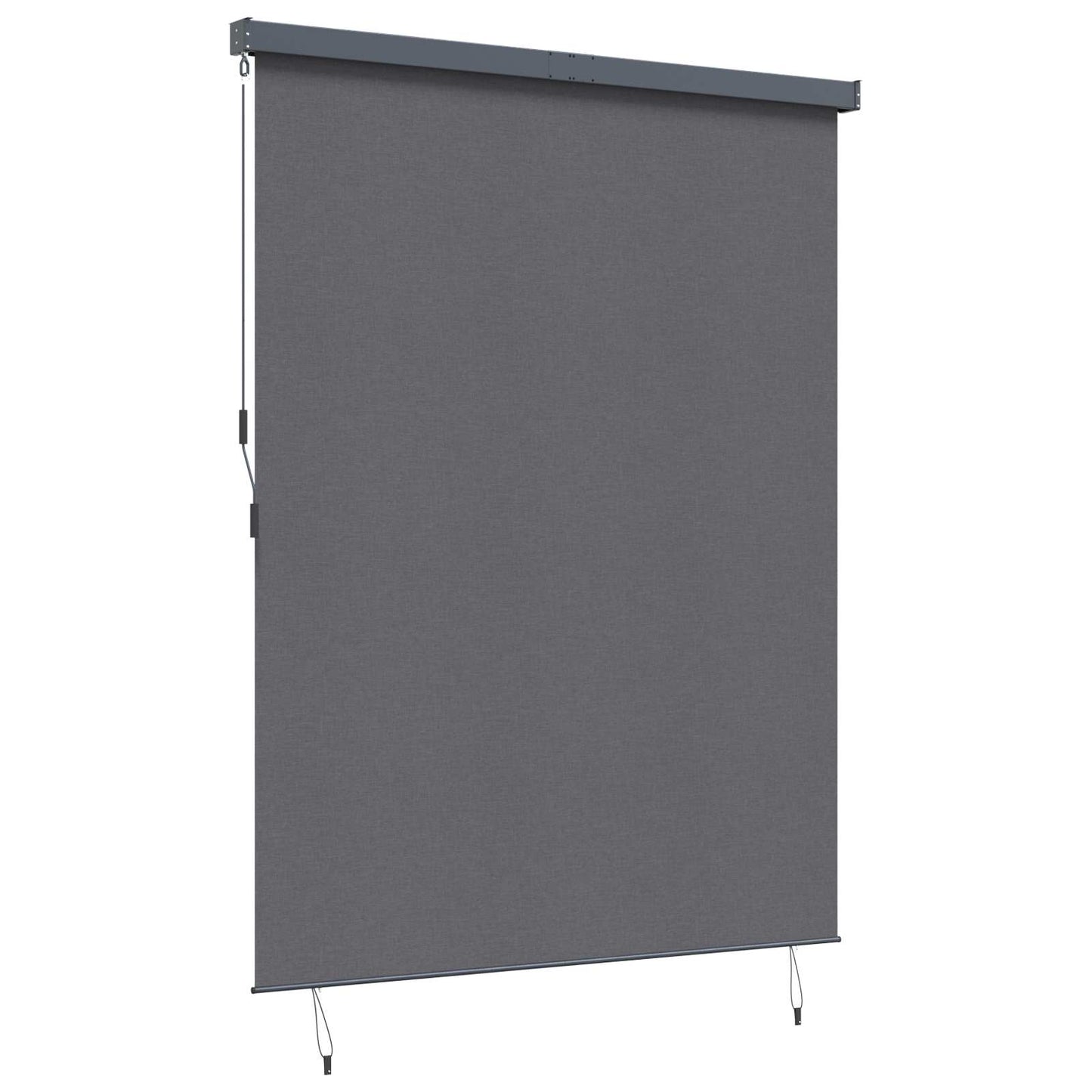 vidaXL Roller Blind Anthracite 220 x 250 cm Fabric and Aluminum