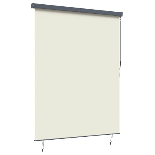vidaXL Roller Blind Cream 220 x 250 cm Fabric and Aluminum