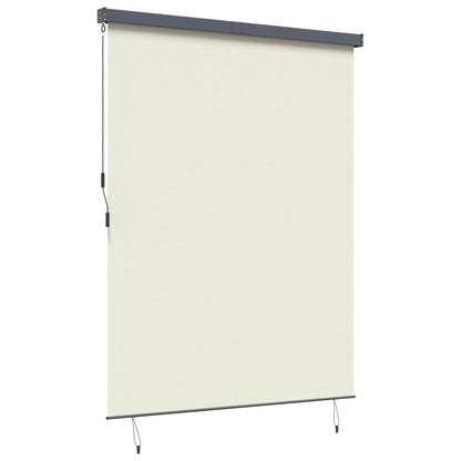 vidaXL Roller Blind Cream 220 x 250 cm Fabric and Aluminum
