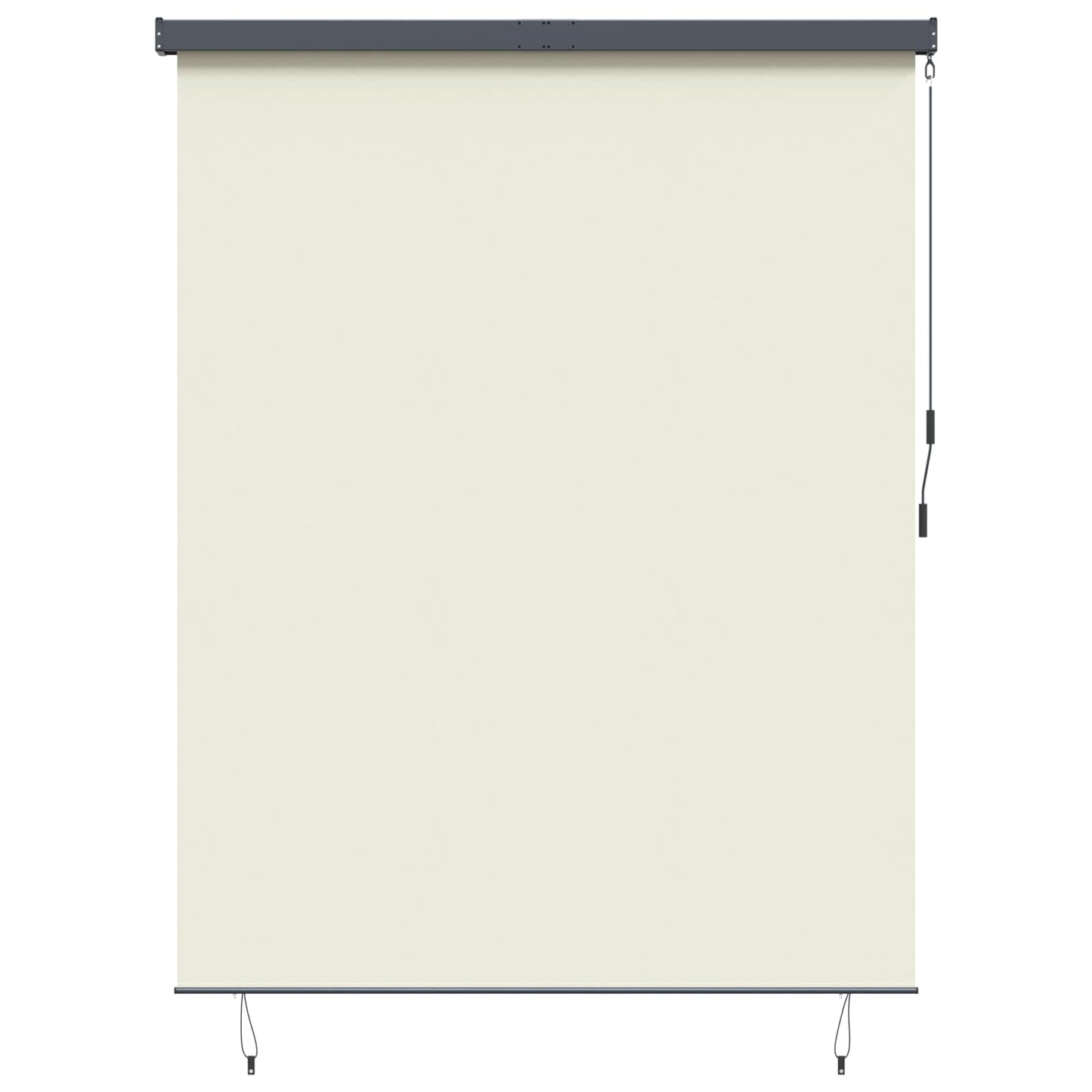 vidaXL Roller Blind Cream 220 x 250 cm Fabric and Aluminum