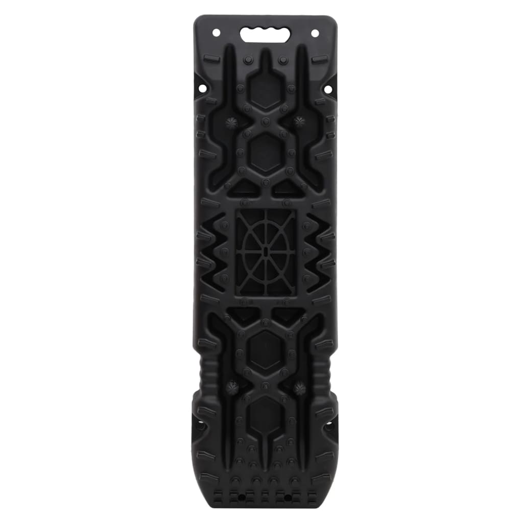vidaXL Traction Boards 2 pcs Black 107x31x7 cm Nylon