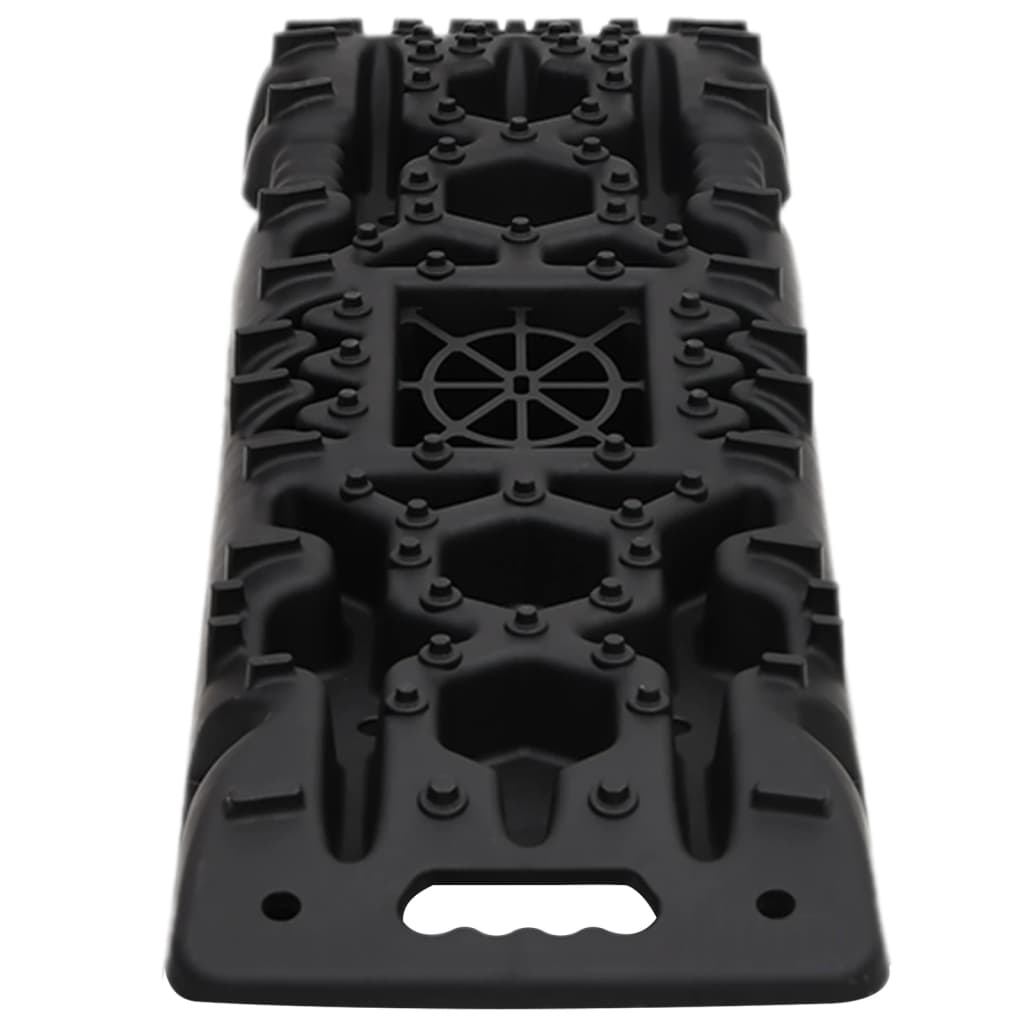 vidaXL Traction Boards 2 pcs Black 107x31x7 cm Nylon