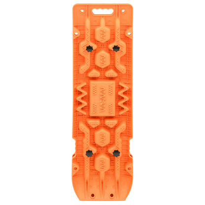 vidaXL Traction Boards 2 pcs Orange 107x31x7 cm Nylon