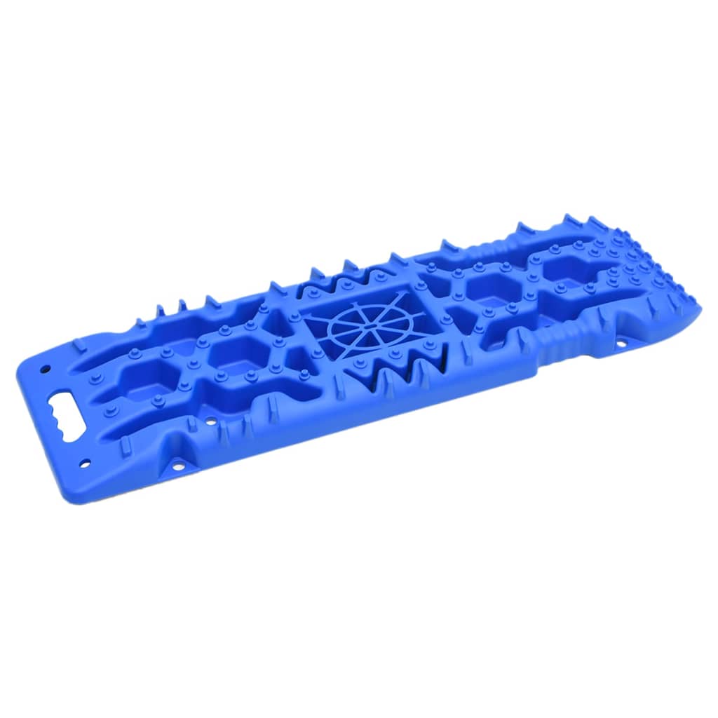 vidaXL Traction Boards 2 pcs Blue 107x31x7 cm Nylon