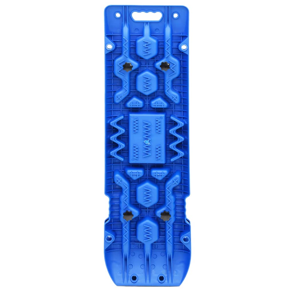 vidaXL Traction Boards 2 pcs Blue 107x31x7 cm Nylon