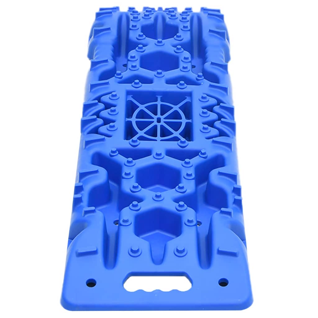 vidaXL Traction Boards 2 pcs Blue 107x31x7 cm Nylon