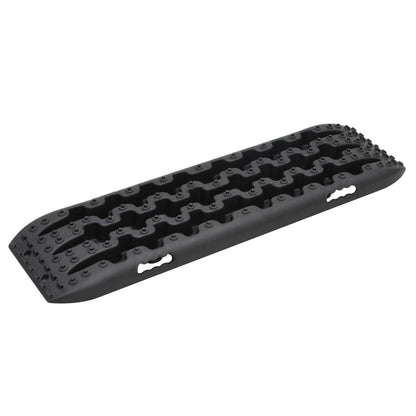 vidaXL Traction Boards 2 pcs Black 106x30,5x7 cm Nylon