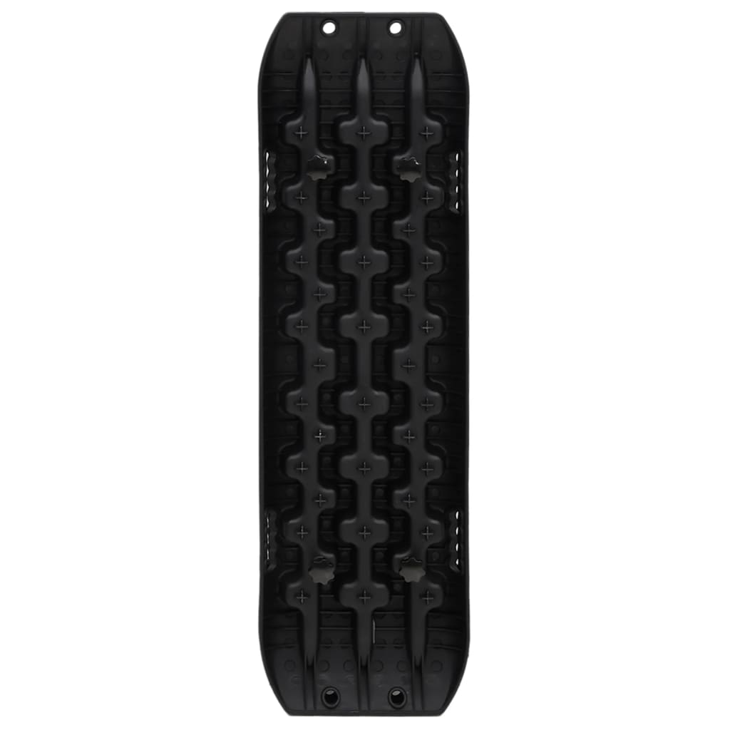 vidaXL Traction Boards 2 pcs Black 106x30,5x7 cm Nylon
