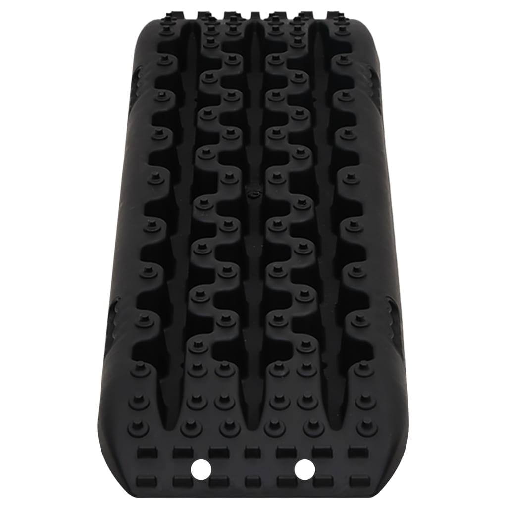 vidaXL Traction Boards 2 pcs Black 106x30.5x7 cm Nylon