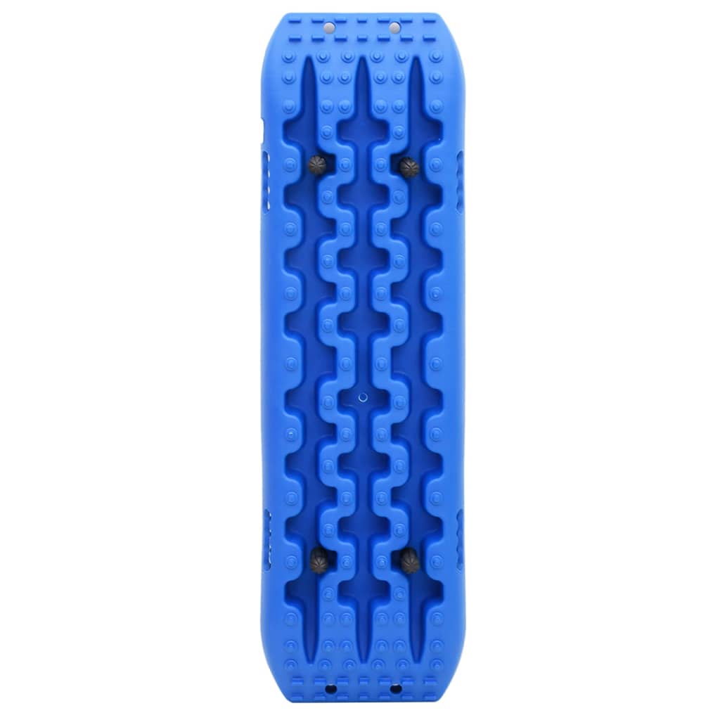 vidaXL Traction Boards 2 pcs Blue 106x30.5x7 cm Nylon