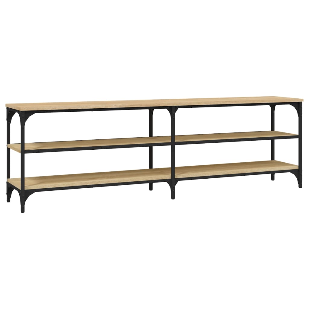 vidaXL TV Cabinet Sonoma Oak 160x30x50 cm Engineered Wood