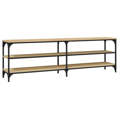 vidaXL TV Cabinet Sonoma Oak 160x30x50 cm Engineered Wood