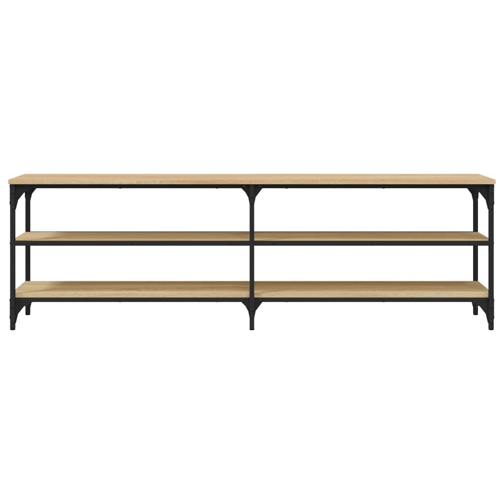 vidaXL TV Cabinet Sonoma Oak 160x30x50 cm Engineered Wood