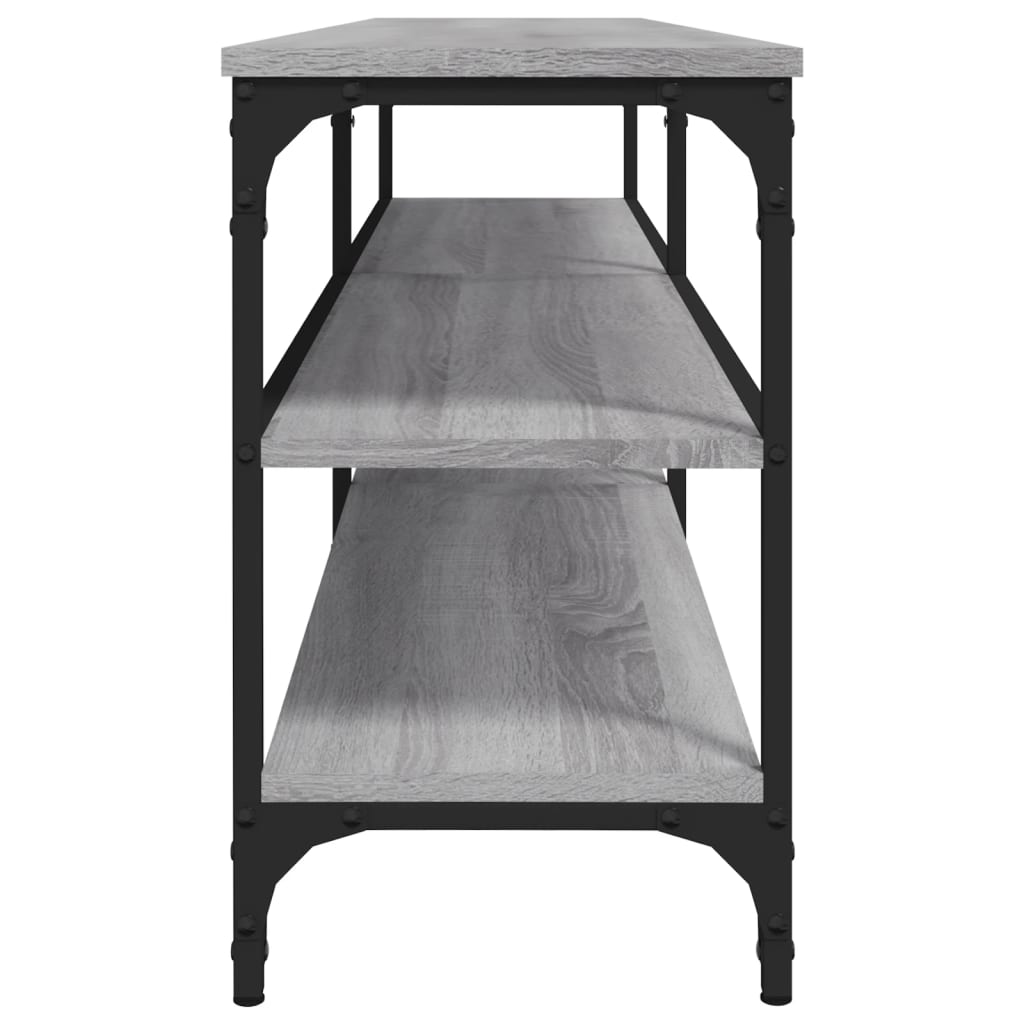 vidaXL TV Cabinet Grey Sonoma 160x30x50 cm Engineered Wood