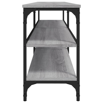 vidaXL TV Cabinet Grey Sonoma 160x30x50 cm Engineered Wood