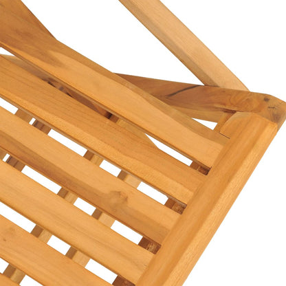 vidaXL Garden Dining Set | Teak | Solid teak wood | Medium | Foldable