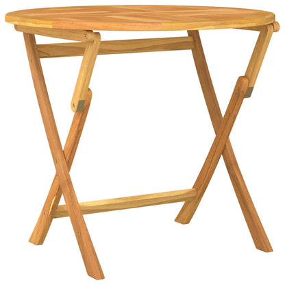 vidaXL Garden Dining Set | Teak | Solid Teak Wood | Medium |  Foldable