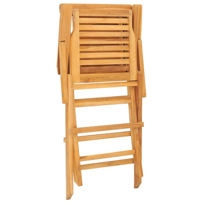 vidaXL Folding Garden Chairs 6 pcs 56x63x90 cm Solid Wood Teak