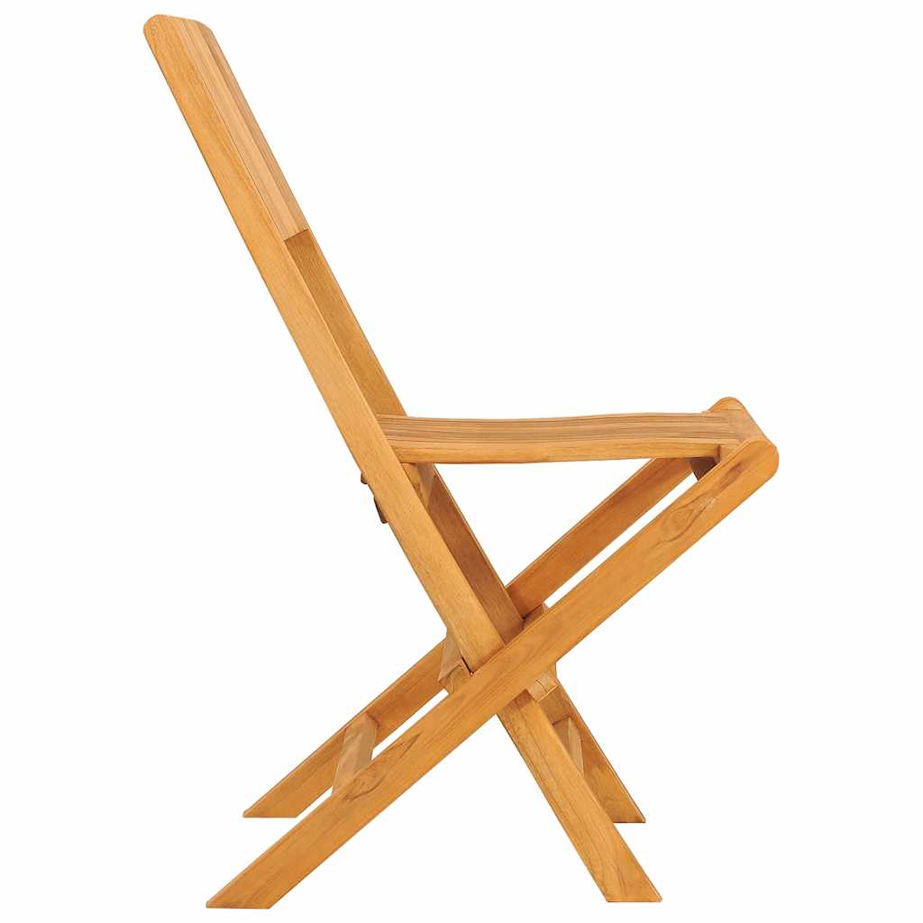 vidaXL Folding Garden Chair | Set of 6 | Teak