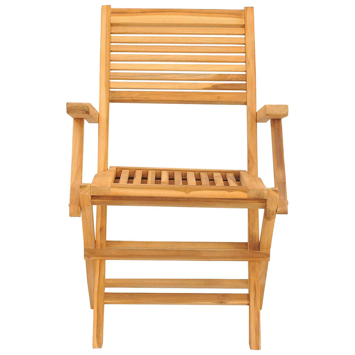 vidaXL Folding Chairs 8 pcs 55x62x90 cm Solid Wood Teak