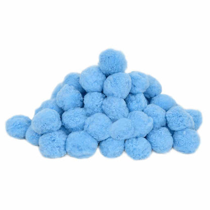 vidaXL Anti Bacteria Pool Filter Balls Blue 2100 g Polyethylene