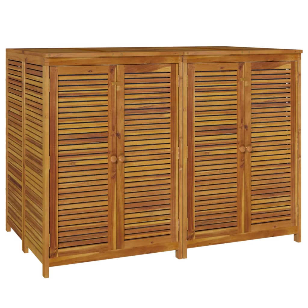 vidaXL Garden Storage Box 140x87x104 cm Solid Wood Acacia
