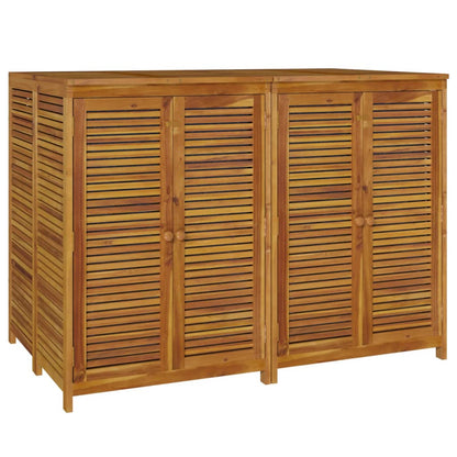 vidaXL Garden Storage Box 140x87x104 cm Solid Wood Acacia