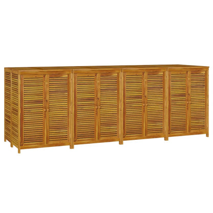 vidaXL Garden Storage Box 280x87x104 cm Solid Wood Acacia