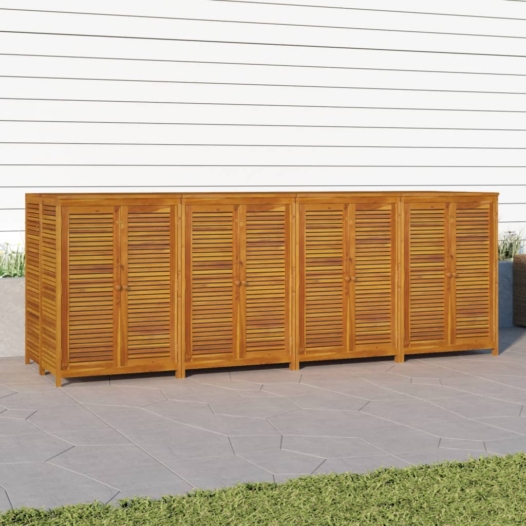 vidaXL Garden Storage Box 280x87x104 cm Solid Wood Acacia