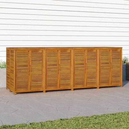 vidaXL Garden Storage Box 280x87x104 cm Solid Wood Acacia