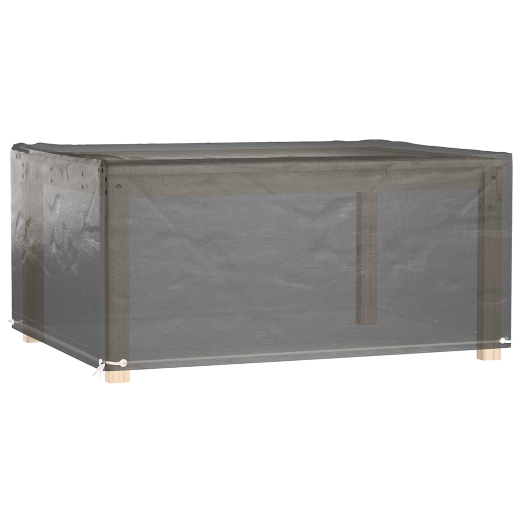 vidaXL Garden Furniture Covers 2 pcs 8 Eyelets 160x120x75 cm Rectangular
