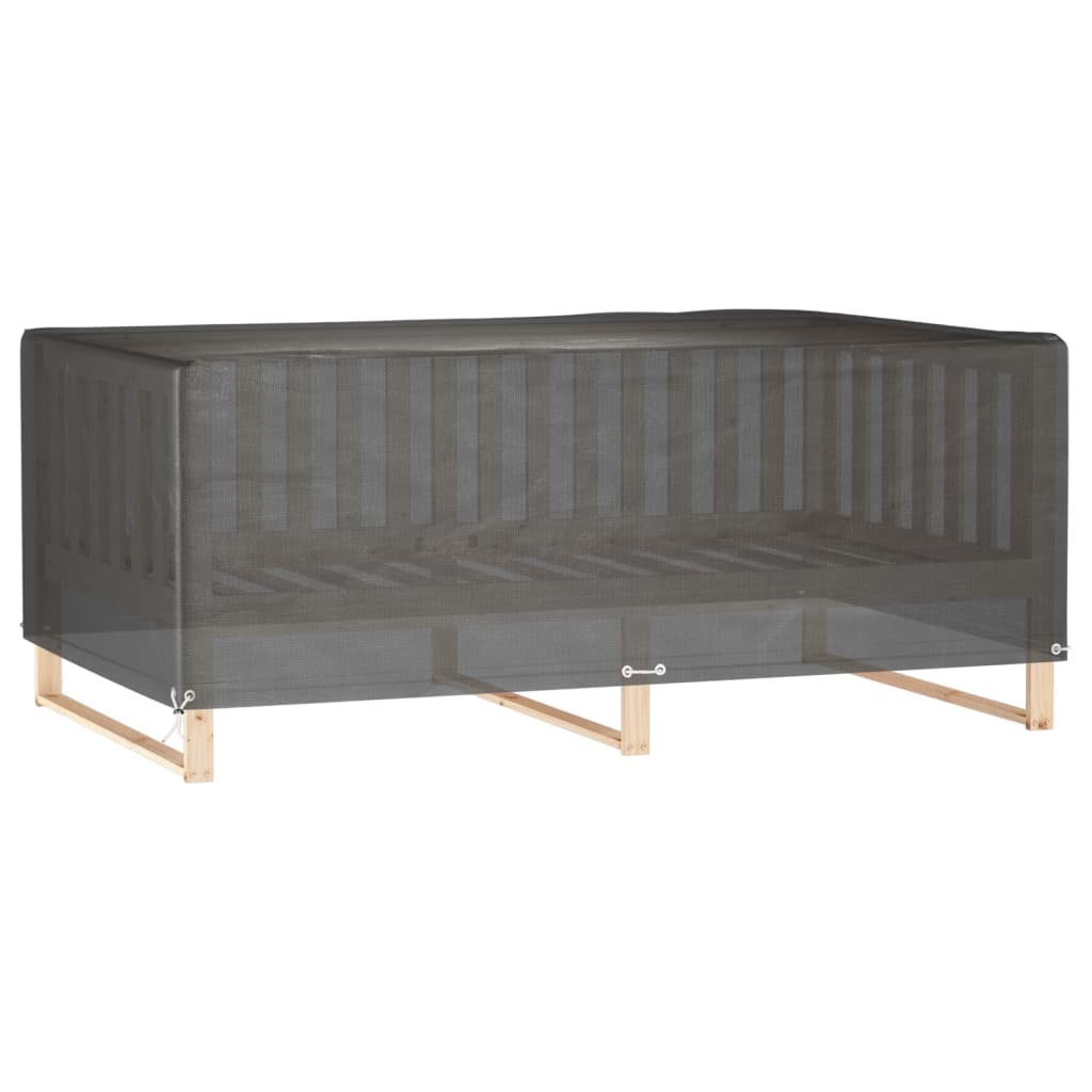 vidaXL Garden Furniture Covers 2 pcs 12 Eyelets 227x152x65 cm Rectangular