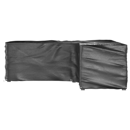 vidaXL L-Shaped Garden Furniture Covers 2 pcs 16 Eyelets 285x285x90 cm