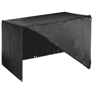 vidaXL Swing Bench Covers 2 pcs 12 Eyelets 215x150x130/150 cm Polyethylene