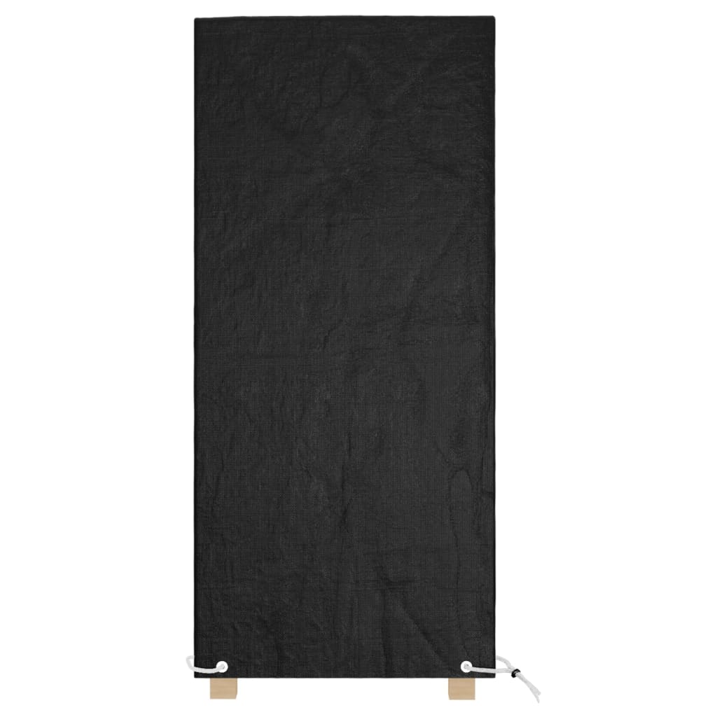 vidaXL Garden Chair Covers 2 pcs 8 Eyelets 75x70x140 cm Polyethylene