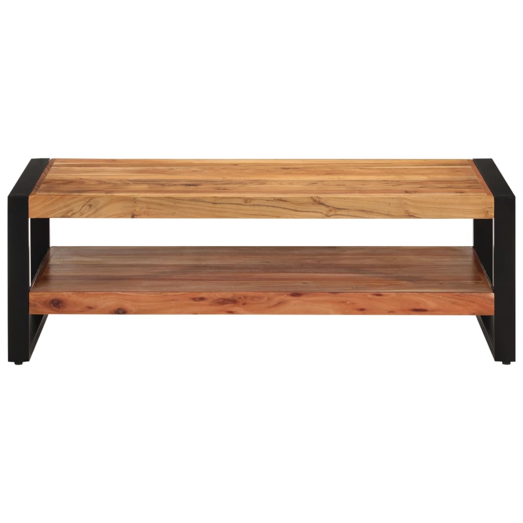 vidaXL Coffee Table 120x55x40 cm Solid Wood Acacia
