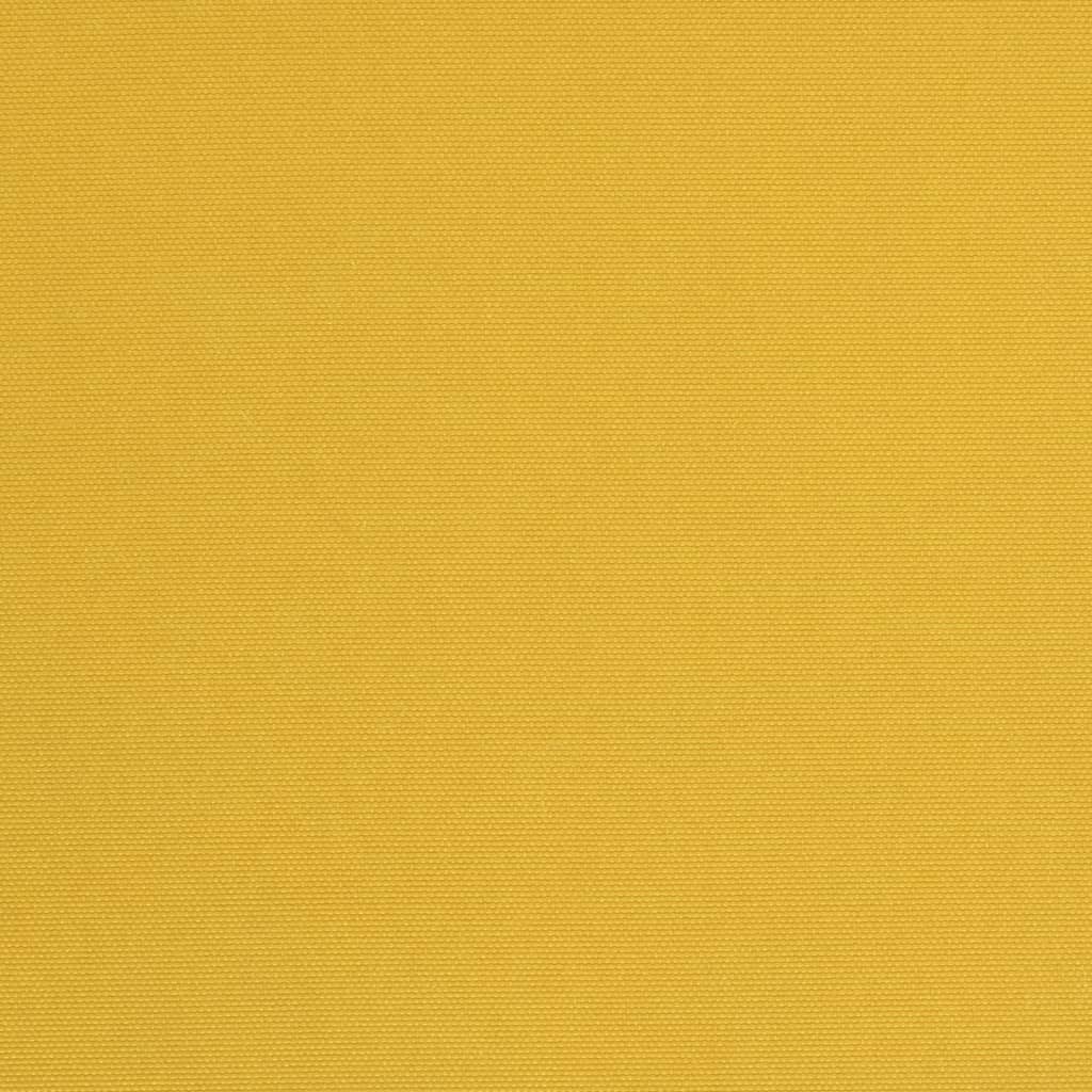 vidaXL Wall-mounted Parasol Yellow 290 cm