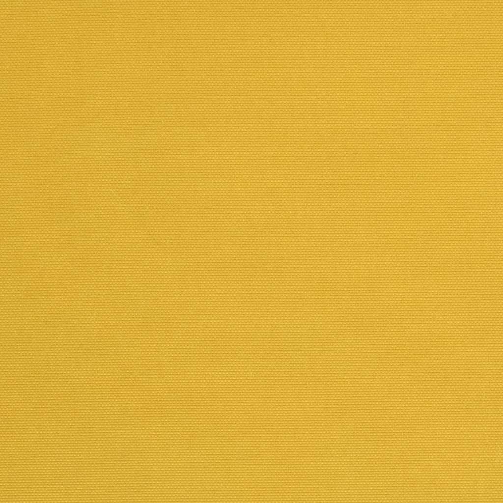 vidaXL Wall-mounted Parasol with LEDs Yellow 290cm