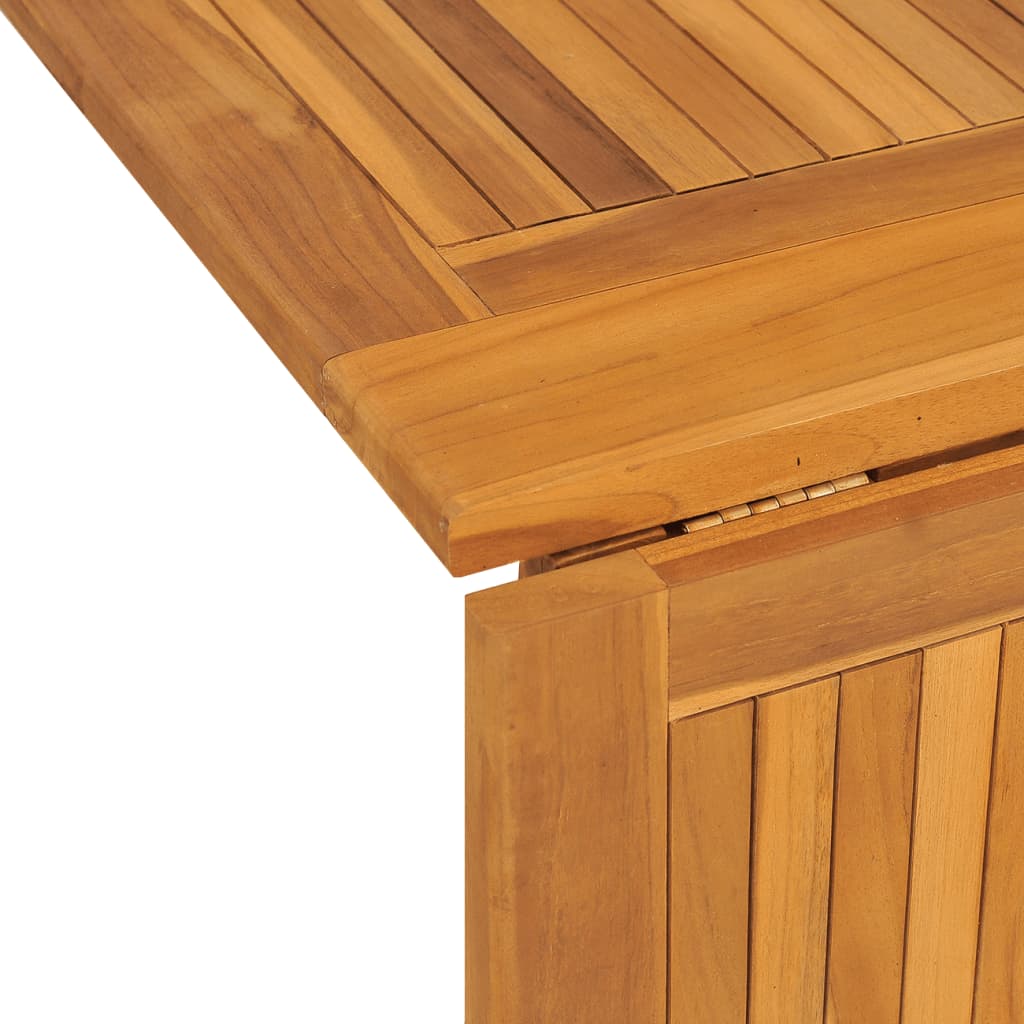 vidaXL Folding Butterfly Garden Table 150x90x75 cm Solid Wood Teak