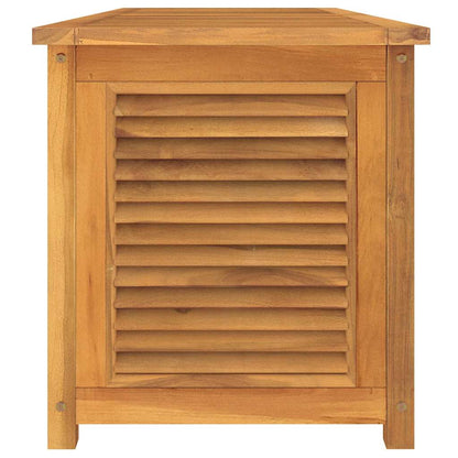 vidaXL Garden Storage Box with Bag 150x50x55 cm Solid Wood Teak