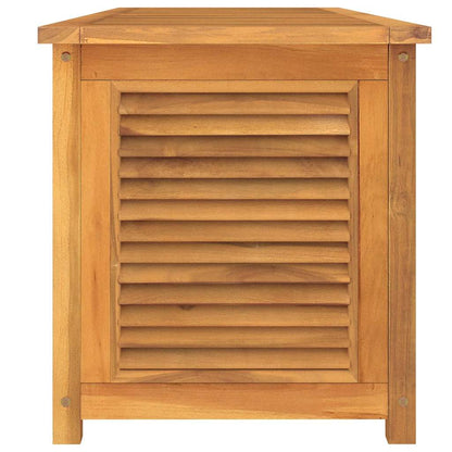 vidaXL Garden Storage Box with Bag 175x50x55 cm Solid Wood Teak