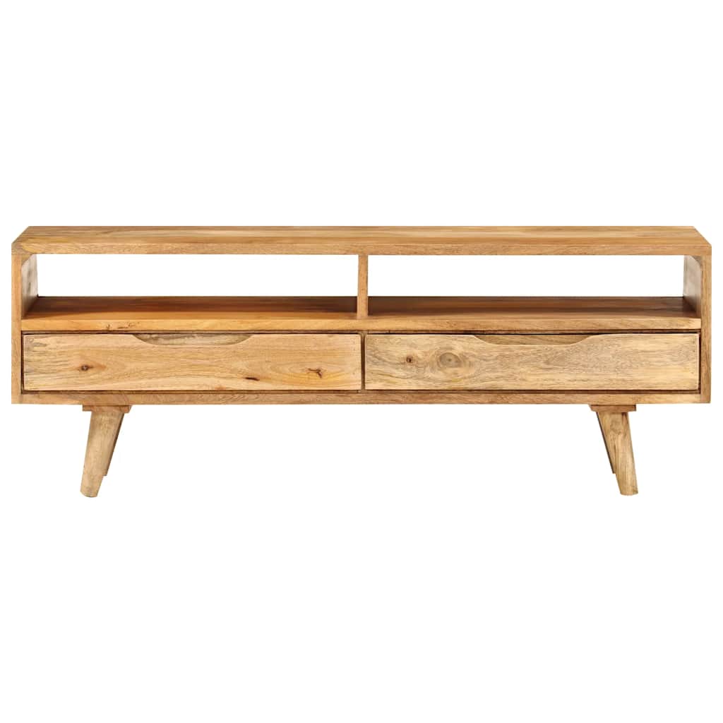 vidaXL TV Cabinet 110x30x41 cm Solid Wood Mango