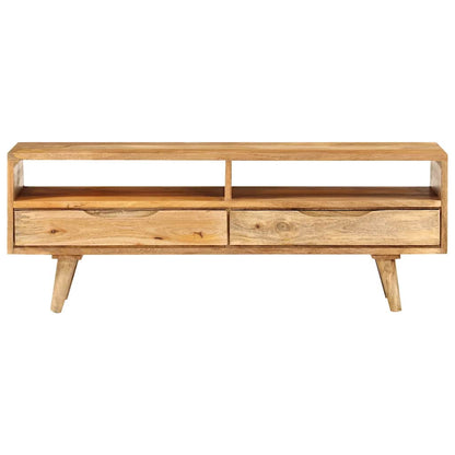 vidaXL TV Cabinet 110x30x41 cm Solid Wood Mango